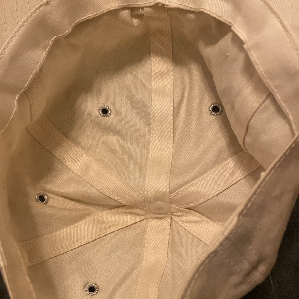 White Baseball Cap - Picture 4 of 4